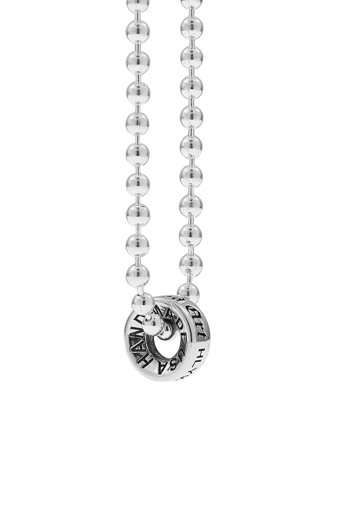 Good Art #3/AA Ball Chain Necklace w/ Smooth Rondel - Image 1